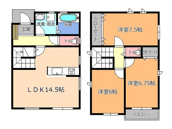 東町ガーデンハウス 西の物件間取画像